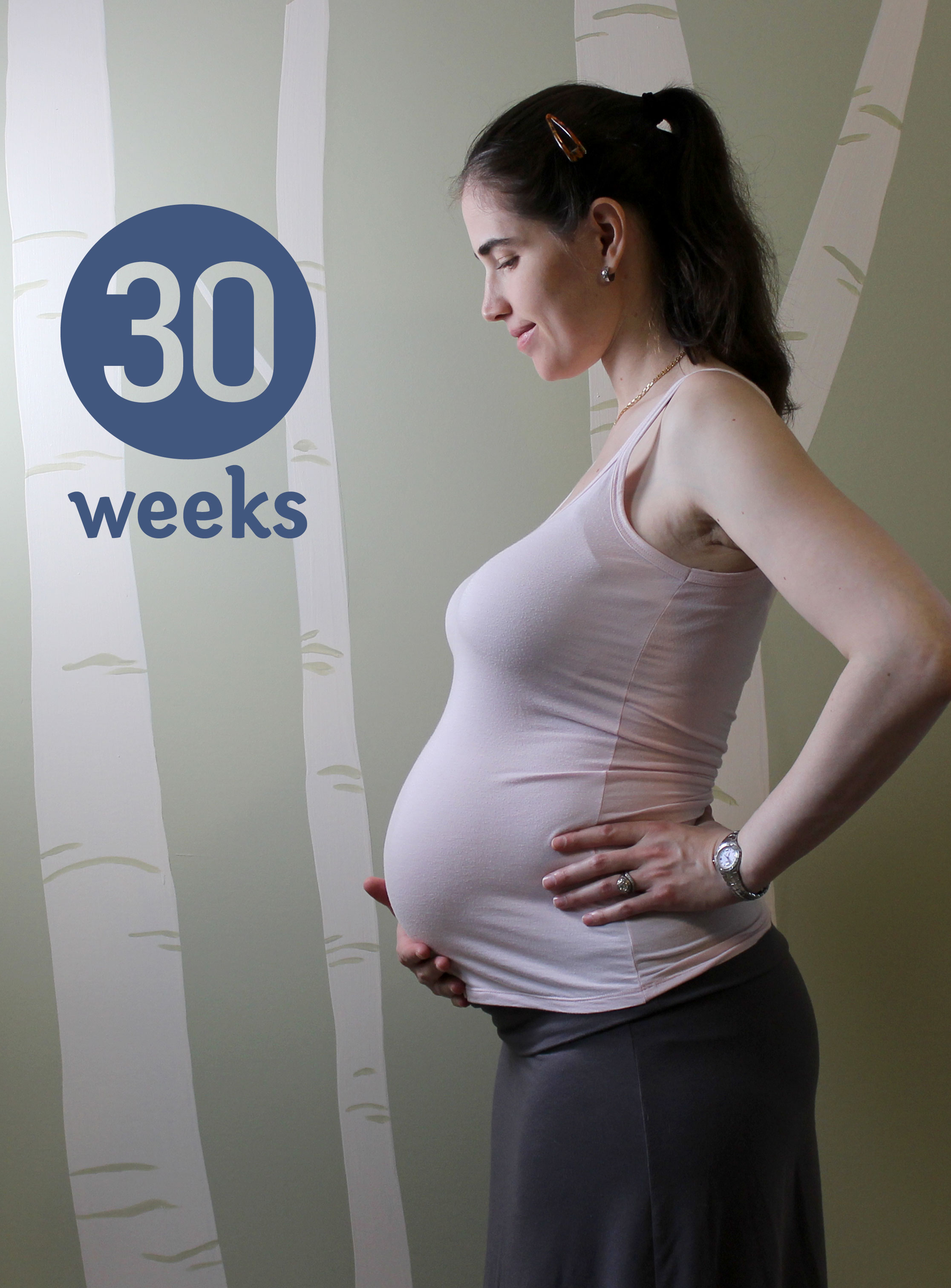 Pregnant Belly Weeks