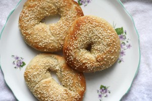 Homemade Bagels ~ ElephantEats.com