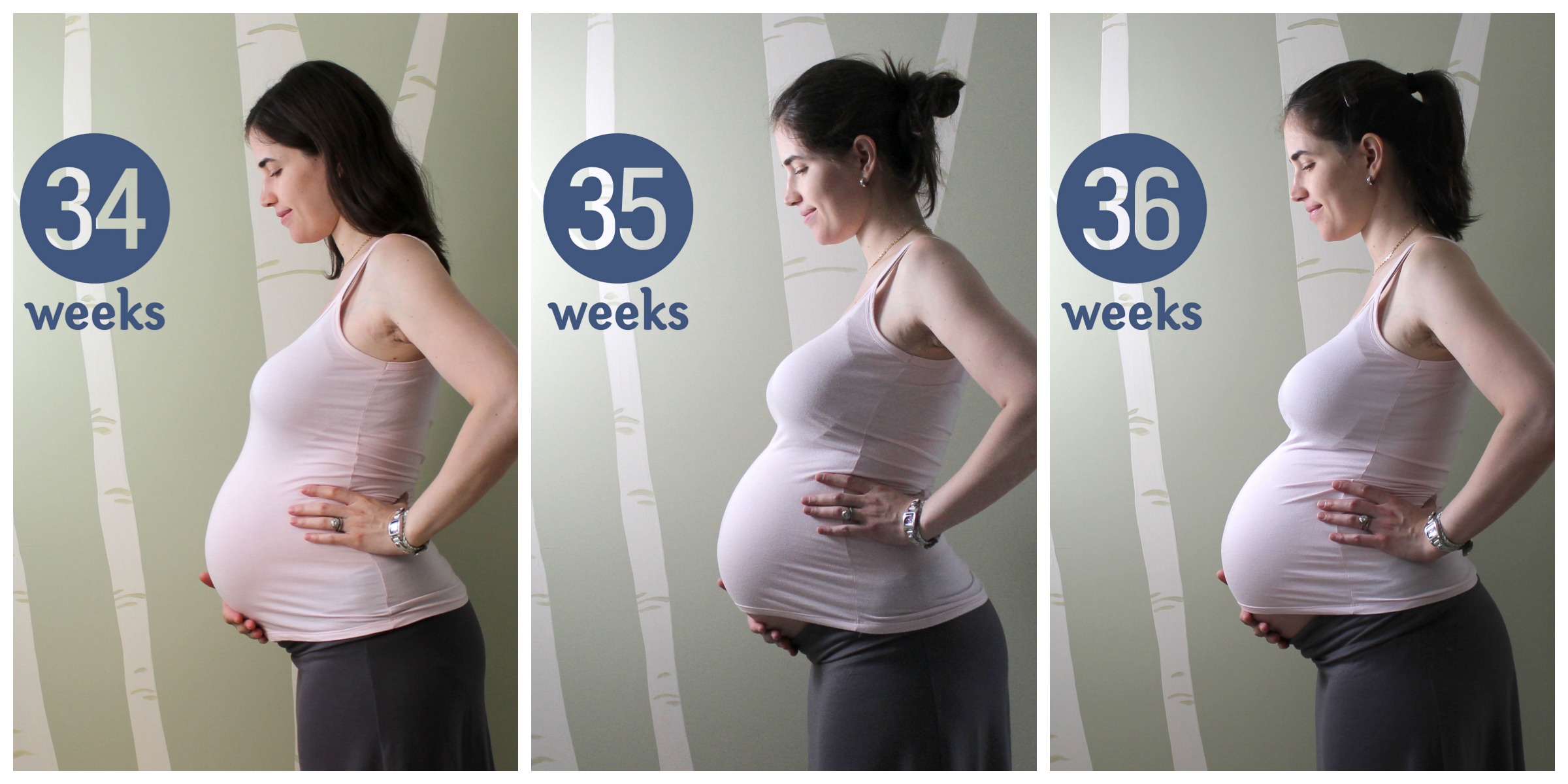 Тянет живот на 35. Первая беременность в 34. 36 Недель одежда. 34 Неделя беременности карточки для фото. 35 Weeks pregnant.